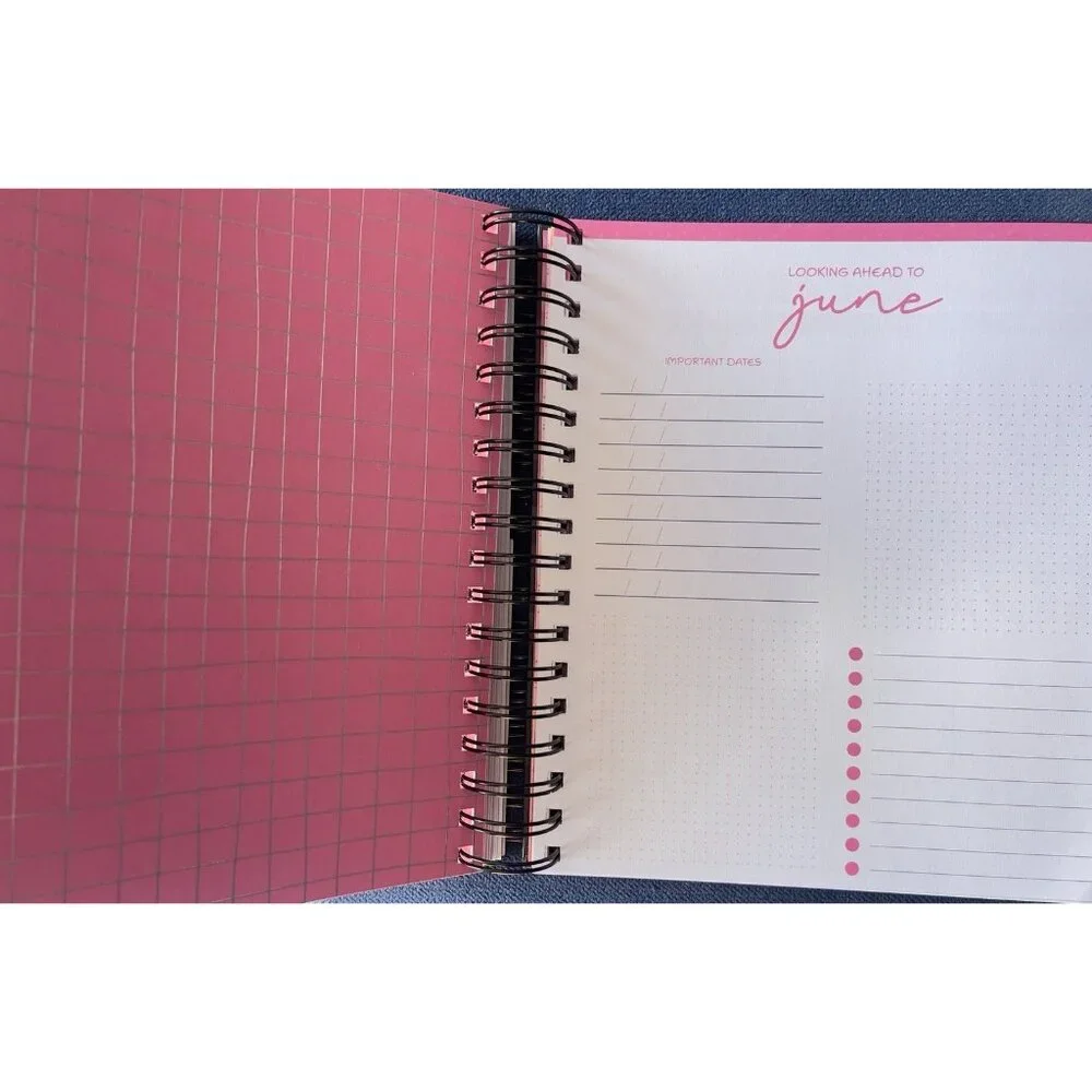 17 Month Planner Black CAMO Aug 2025 -Dec 2026 Weekly Planning Note Page Gift
